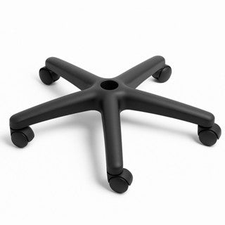 Kit Base Estrela Reforçada + Rodízios de Nylon – Suporte até 150kg