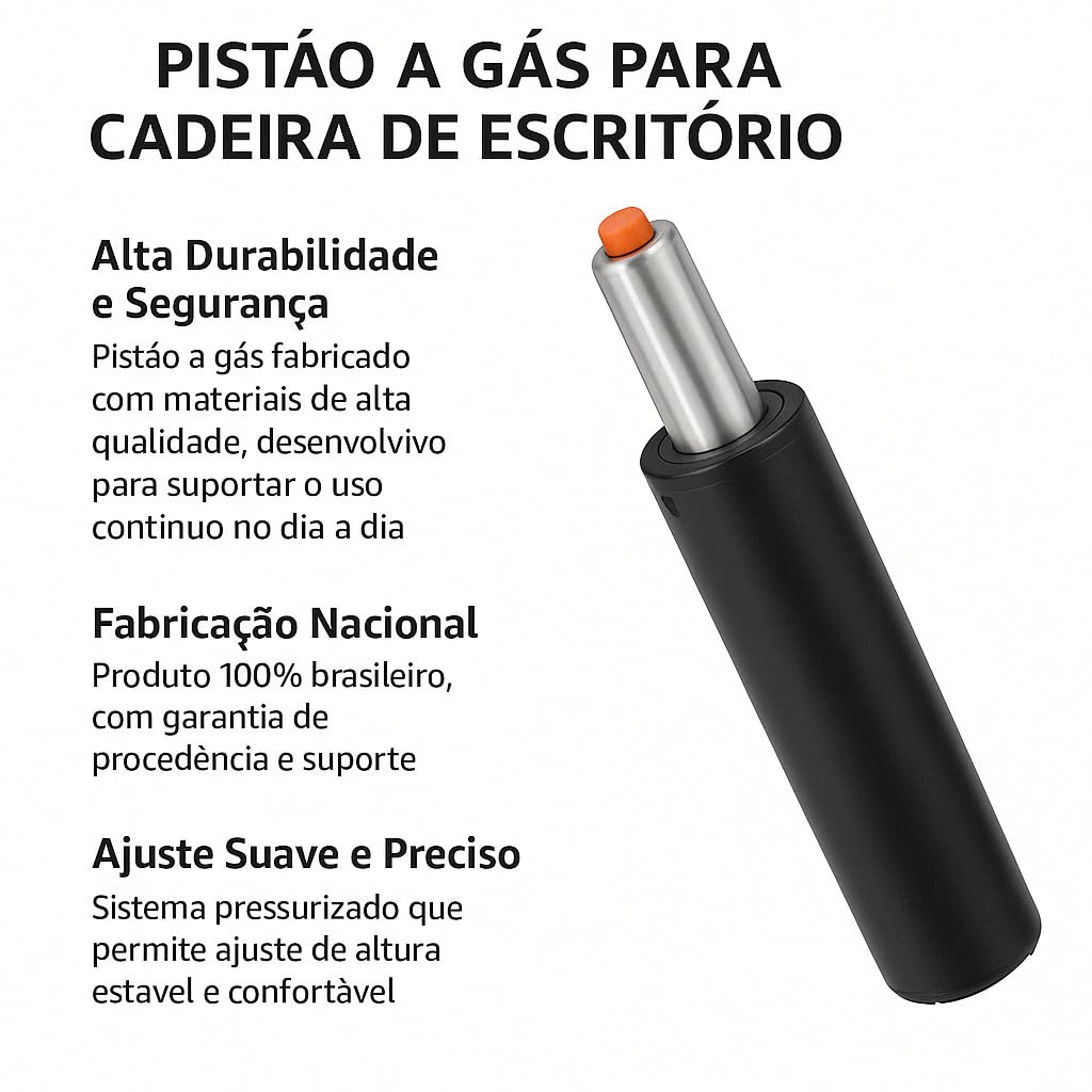 Pistão A Gás Universal Para Cadeiras Chair Cadeiras