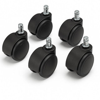 Rodízio Reforçado para Cadeira Gamer ou Executiva – Suporta até 150kg | Pino 11x22mm