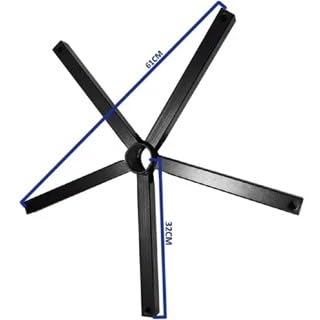 Base Estrela Reforçada para Cadeira Gamer + Capa | Suporta até 150kg